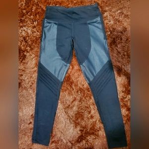 XX Vina Women's Athletic Moto Leggings Womens Black Size Small S